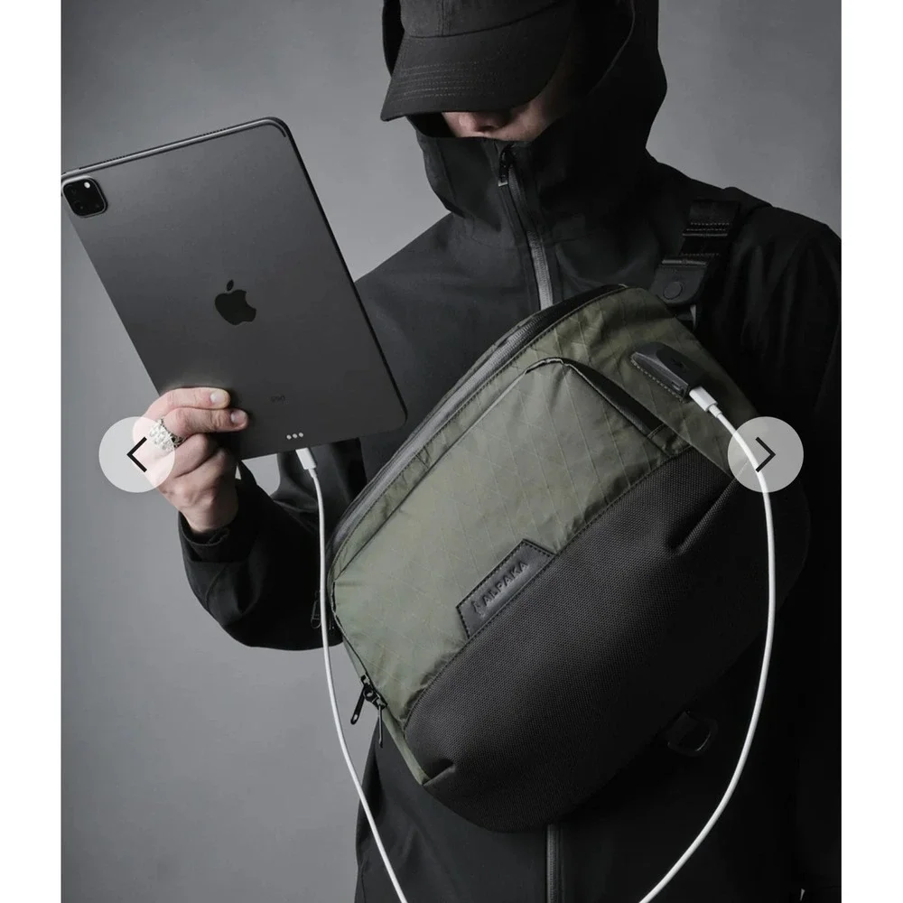 Alpaka Bravo Sling Max V2 Dark Green X-Pac VX21 Laptop Messenger Bag AA100200503